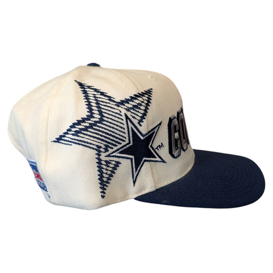 90s Dallas Cowboys Sports Specialties Wool Shadow Snapback Hat