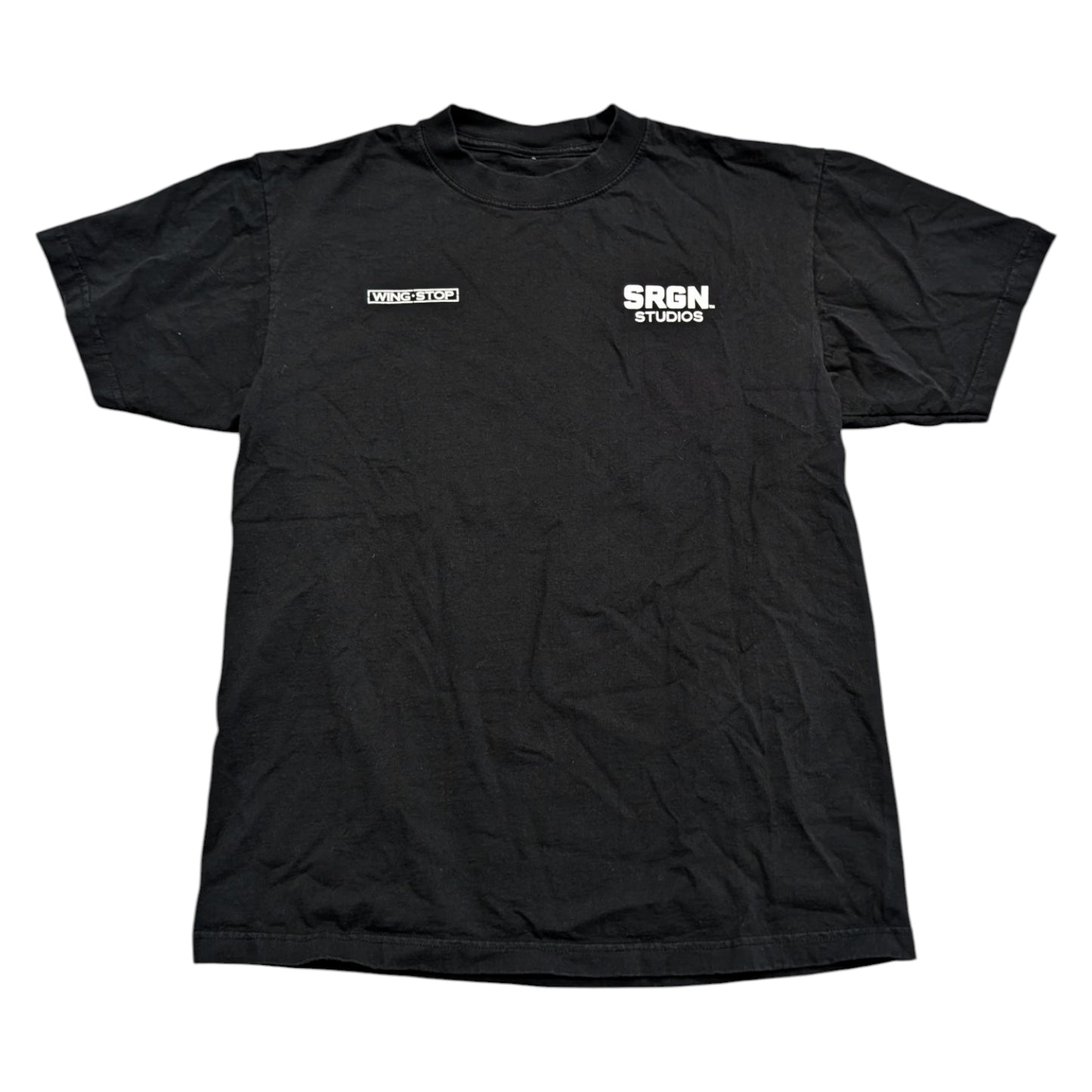 Wing Stop/SRGN Studios Lemon Pepper 1's Short Sleeve T shirt