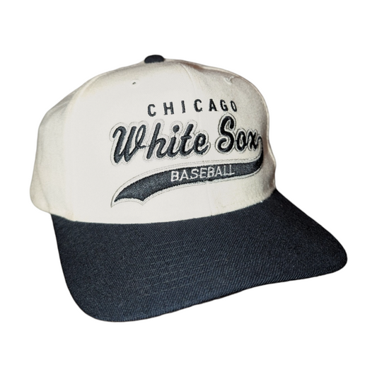 90s Chicago White sox tailsweep starter snapback hat