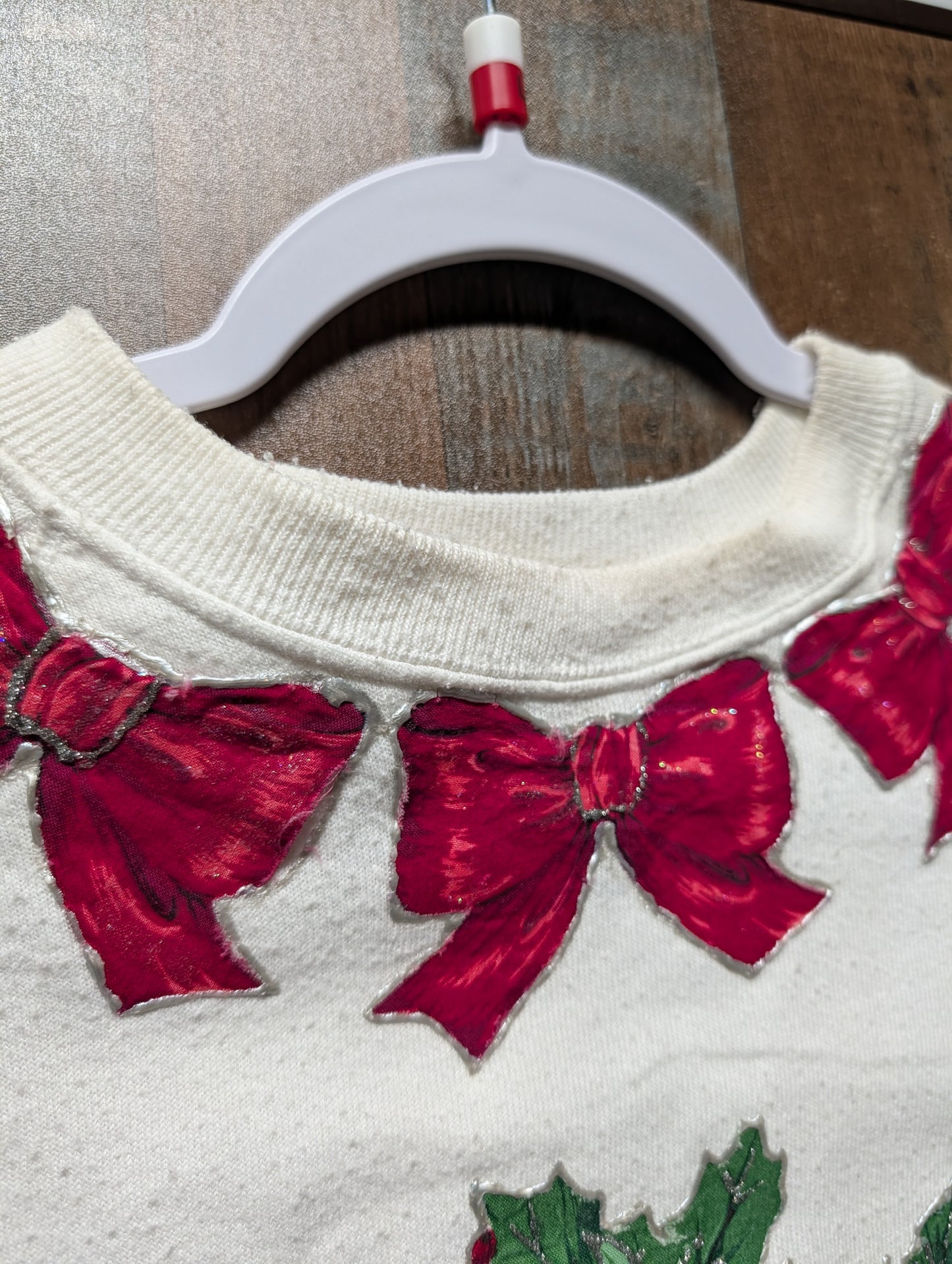 90s Handmade Christmas Crewneck Sweatshirt