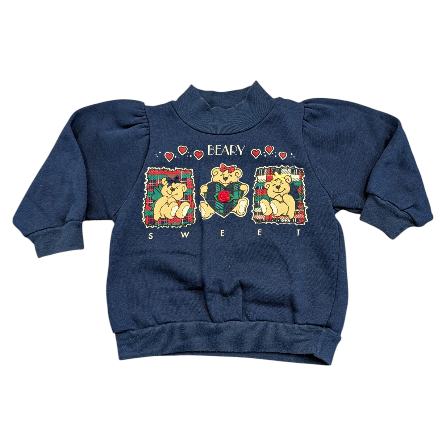 90's Youth Beary Sweet Teddy Bear Sweatshirt