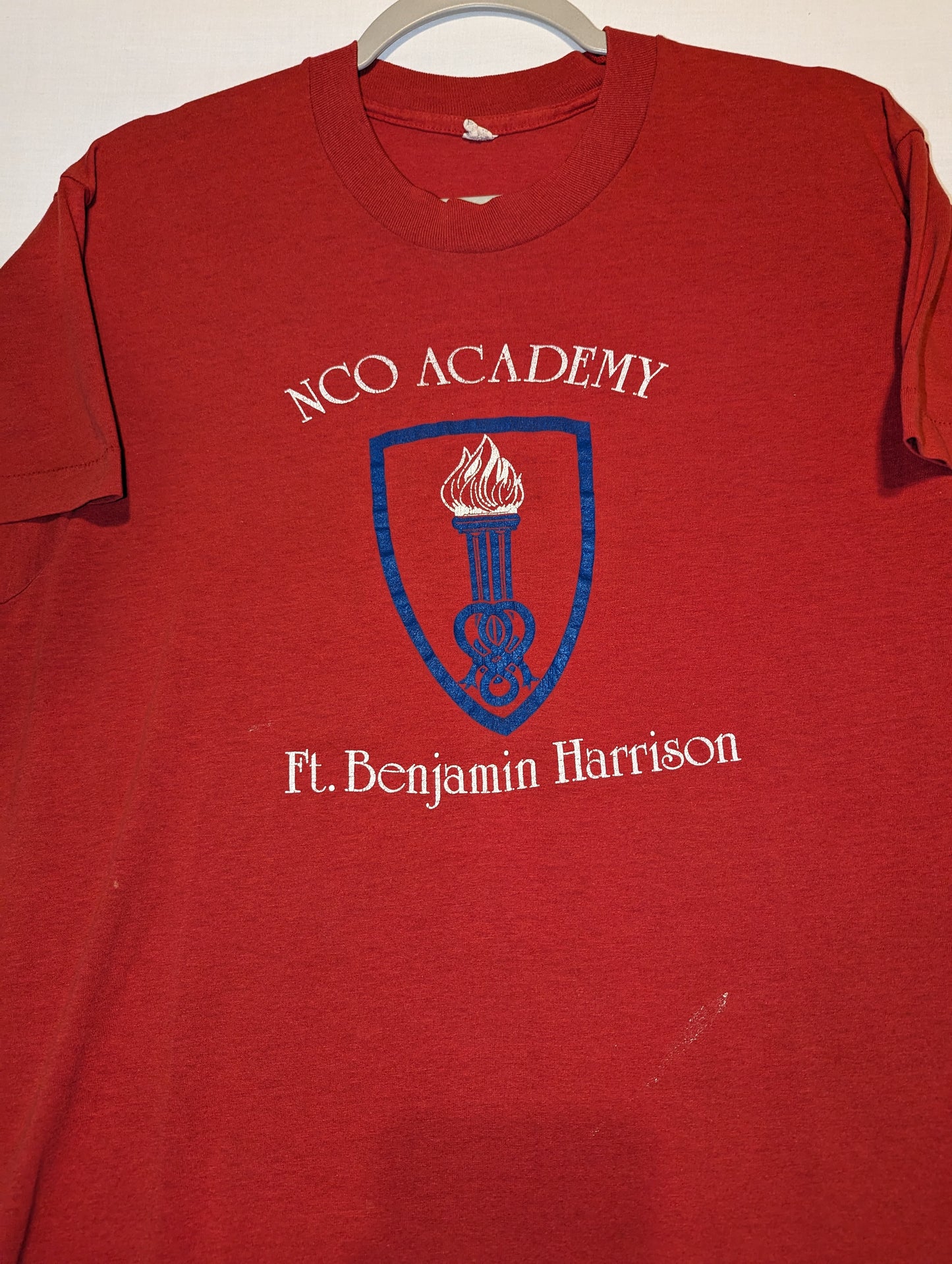 80s NCO Academy Ft Benjamin Harrison t shirt