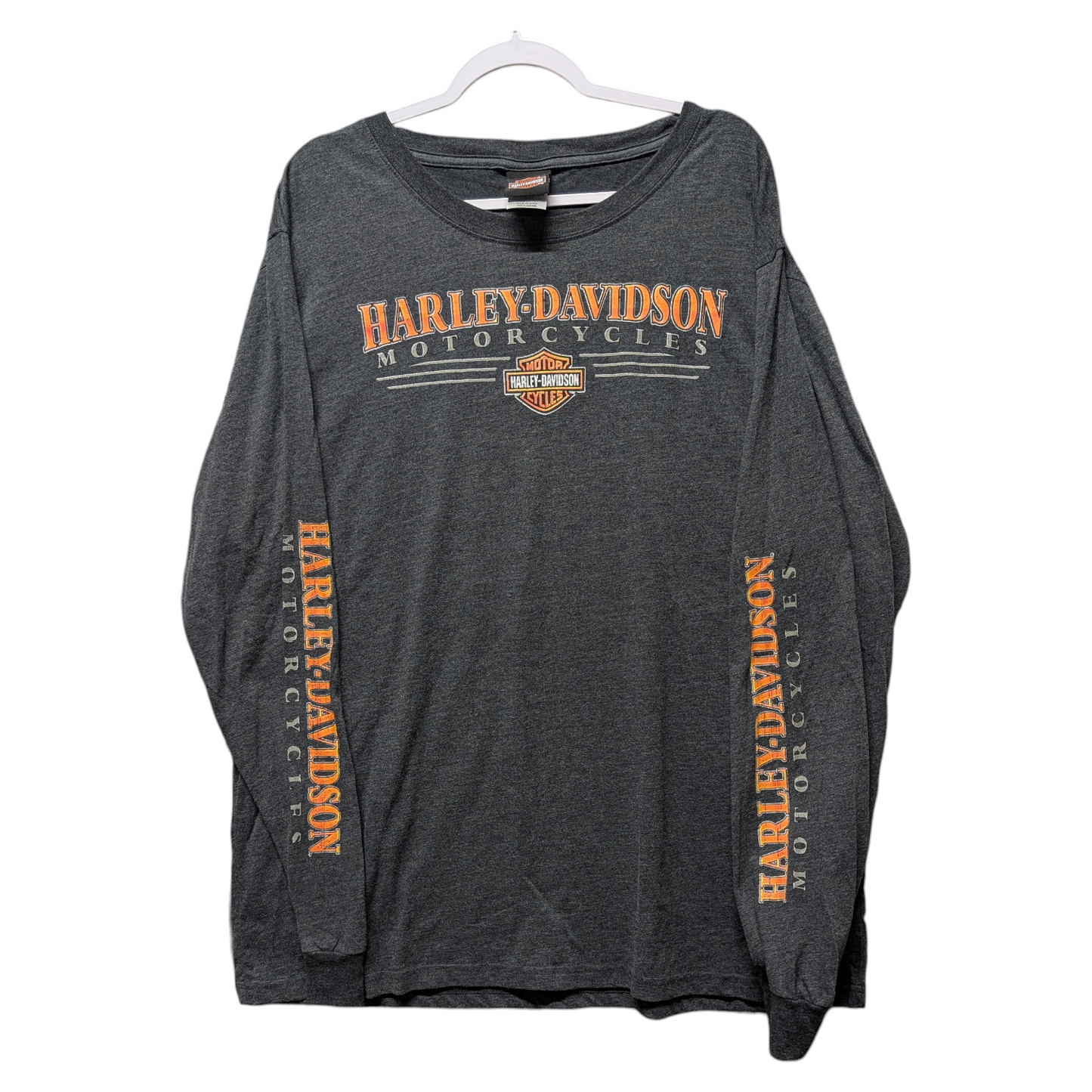 Mid 2000's Harley Davidson Nassau Bahamas Long Sleeve T Shirt