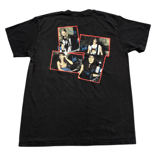 1987 Garage Days Metallica Tour  t shirt
