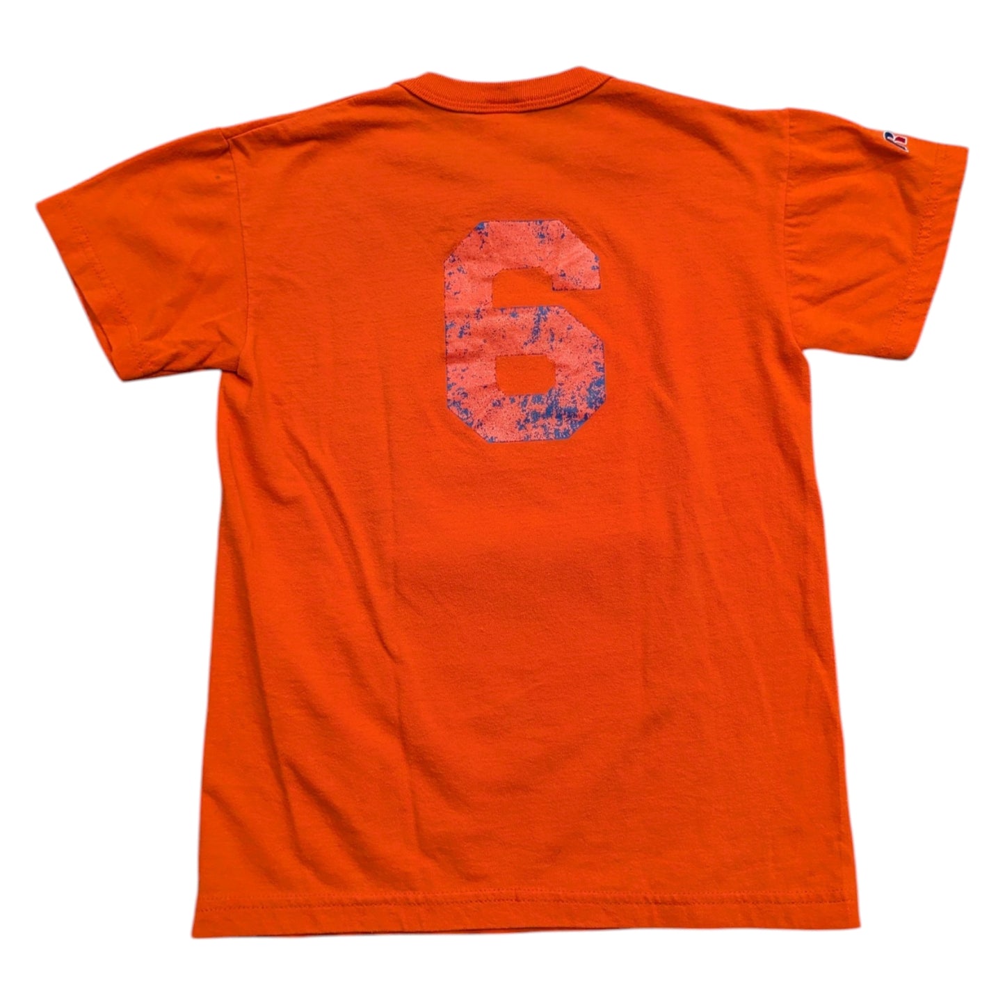 90s Youth Russell MILB Binghamton Mets 2 Button Baseball Jersey