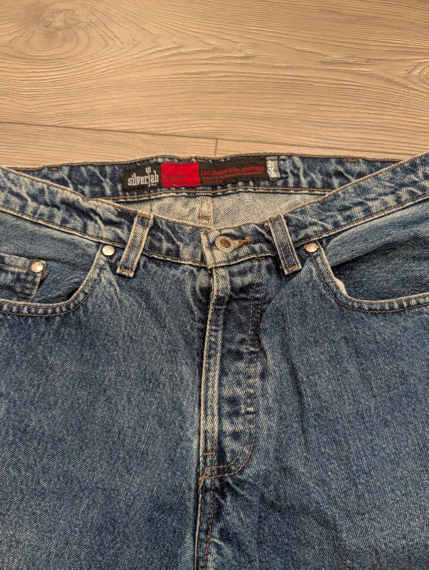 90s Levi's Silvertab Loose Jean Shorts
