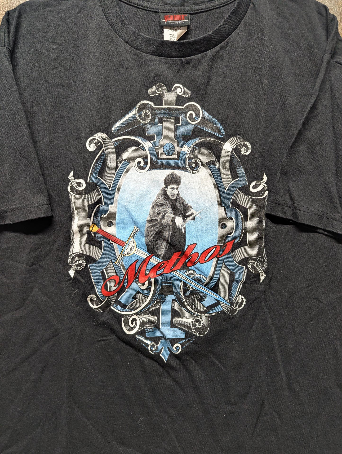 1998 Methos Highlander TV Promo T Shirt