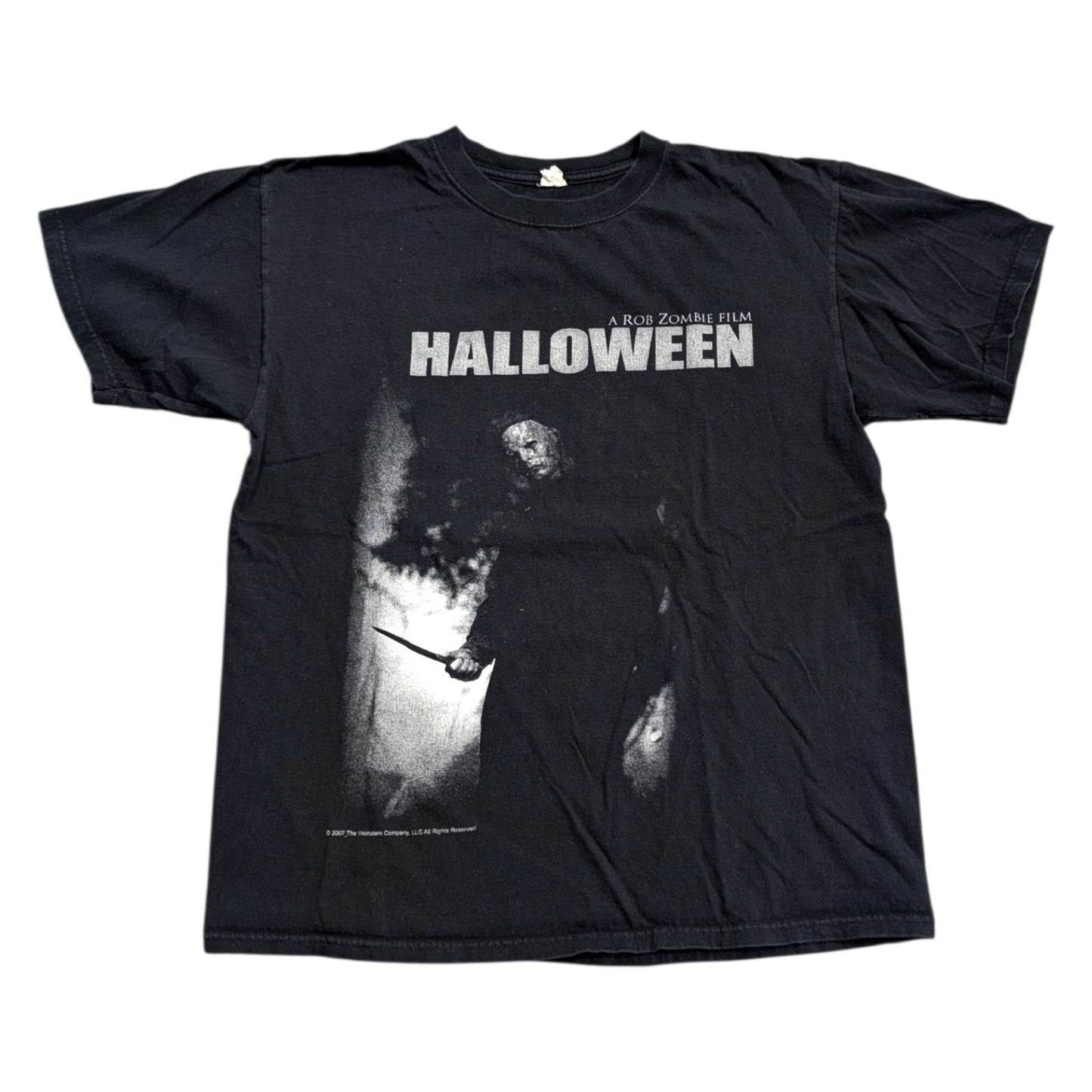 2007 Halloween the Movie Shirt Sleeve T Shirt