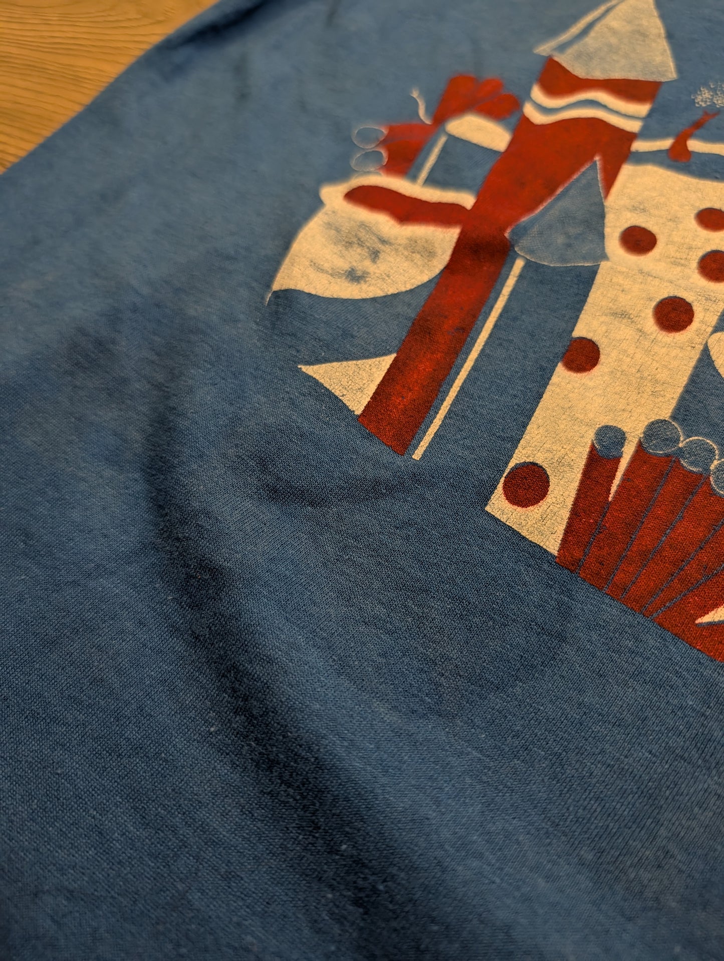 80s Blue Angel Fireworks Short Sleeve T Shirt