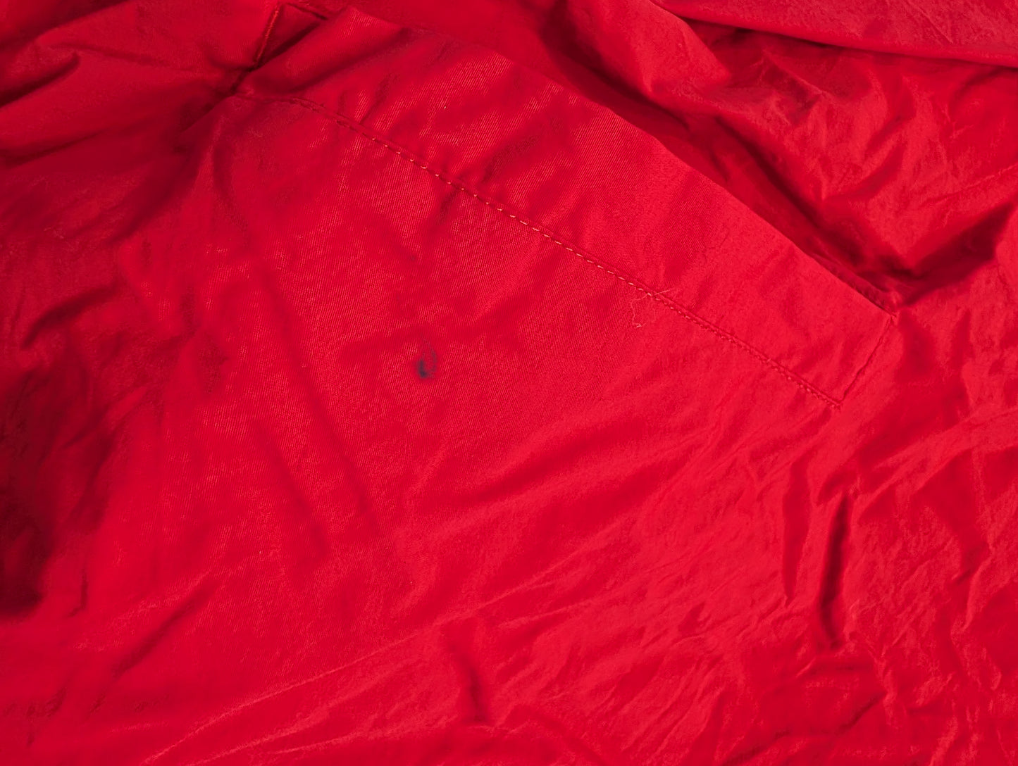 Y2K Red Sox V neck pullover windbreaker