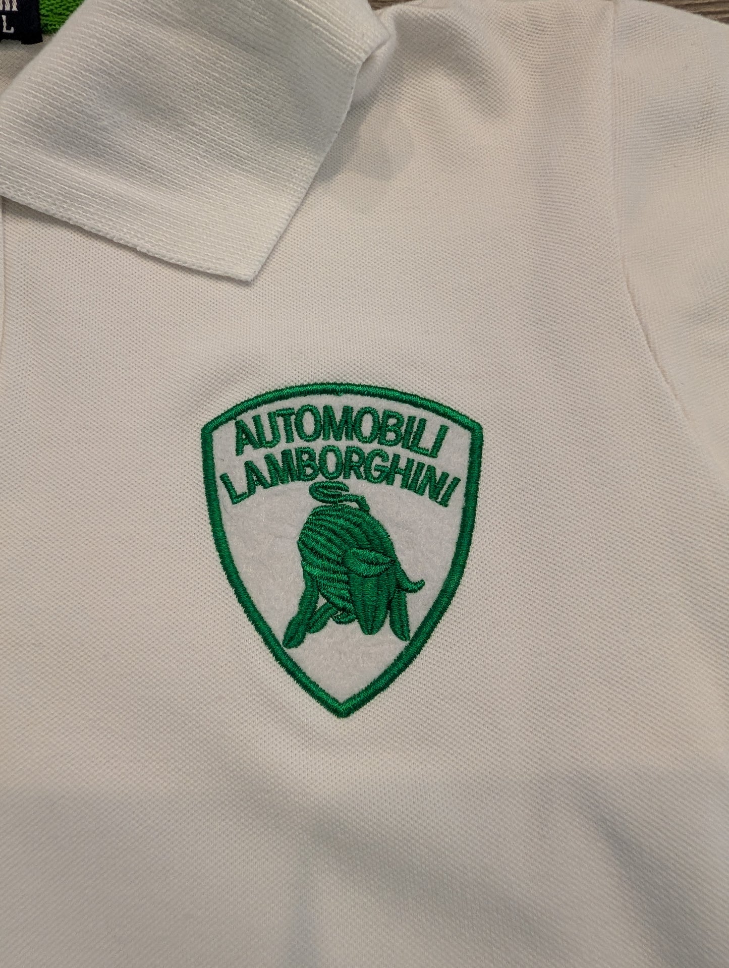 Y2K / 90s Women's Lamborghini H2J Polo Shirt