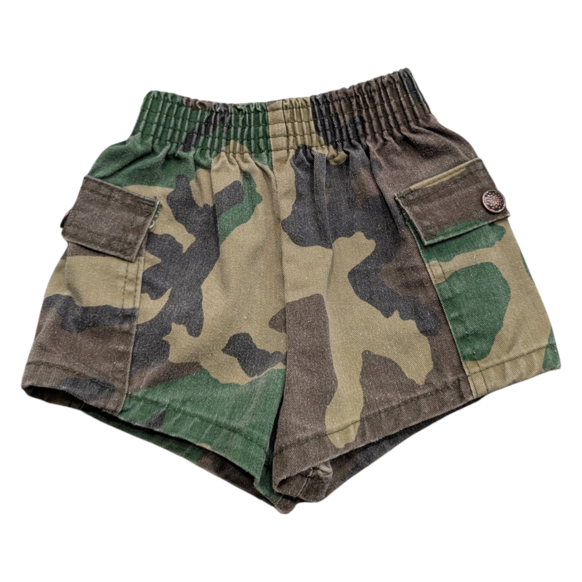 80s/90s Camouflage Cargo Shorts
