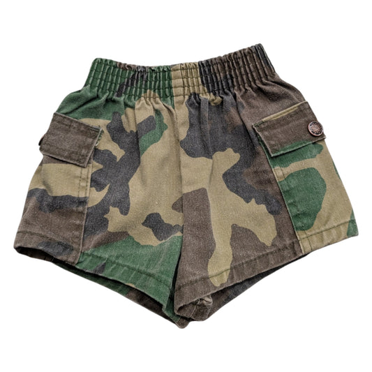 80s/90s Camouflage Cargo Shorts
