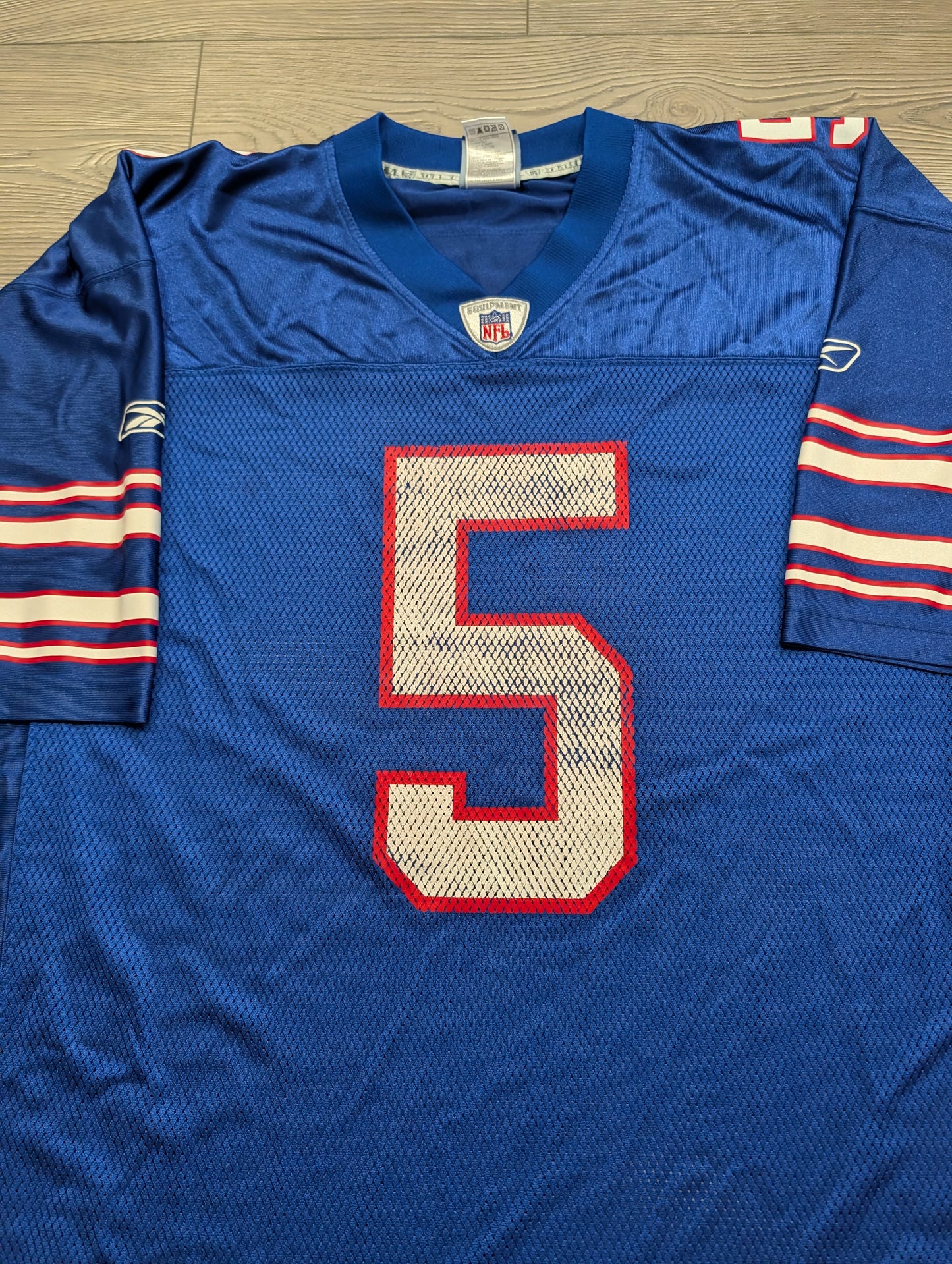 Y2K Reebok Trent Edwards NFL Buffalo Bills Jersey