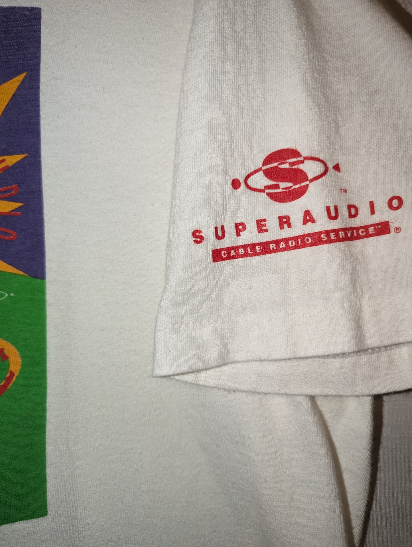 90s Superaudio Radio art t shirt