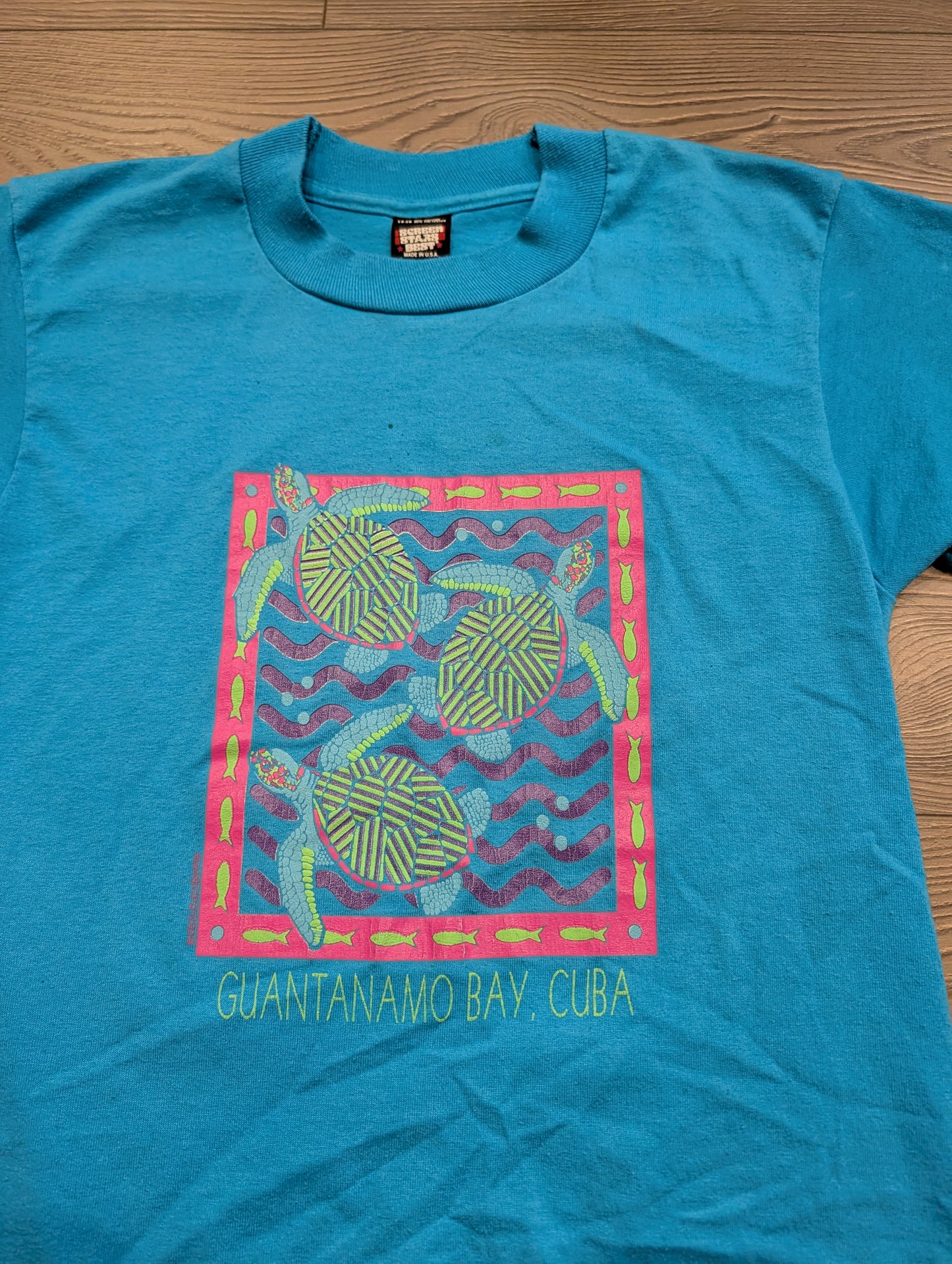 90s Youth Guantanamo Bay Location T shirt