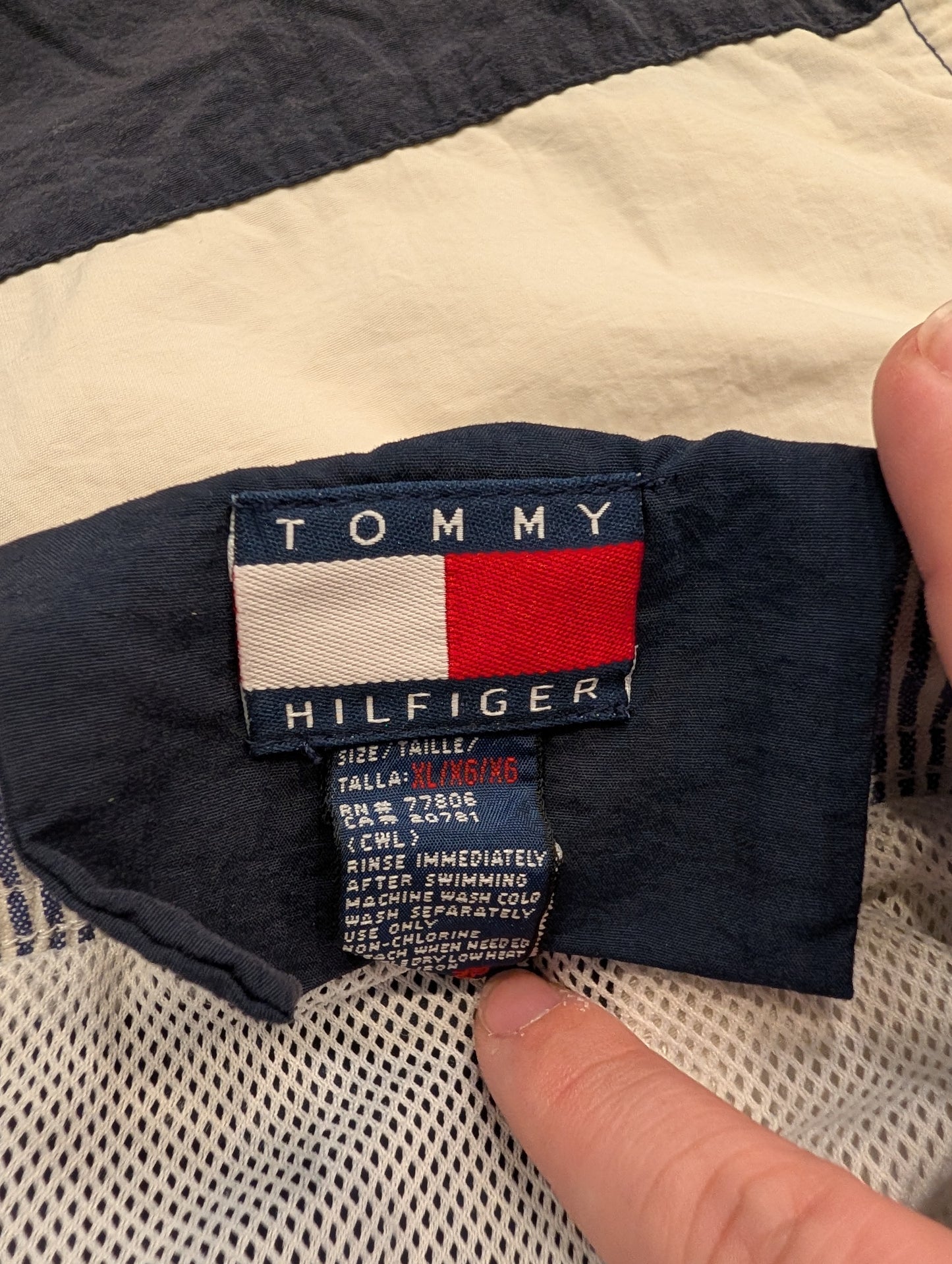 90's Tommy Hilfiger Flag Swim Shorts