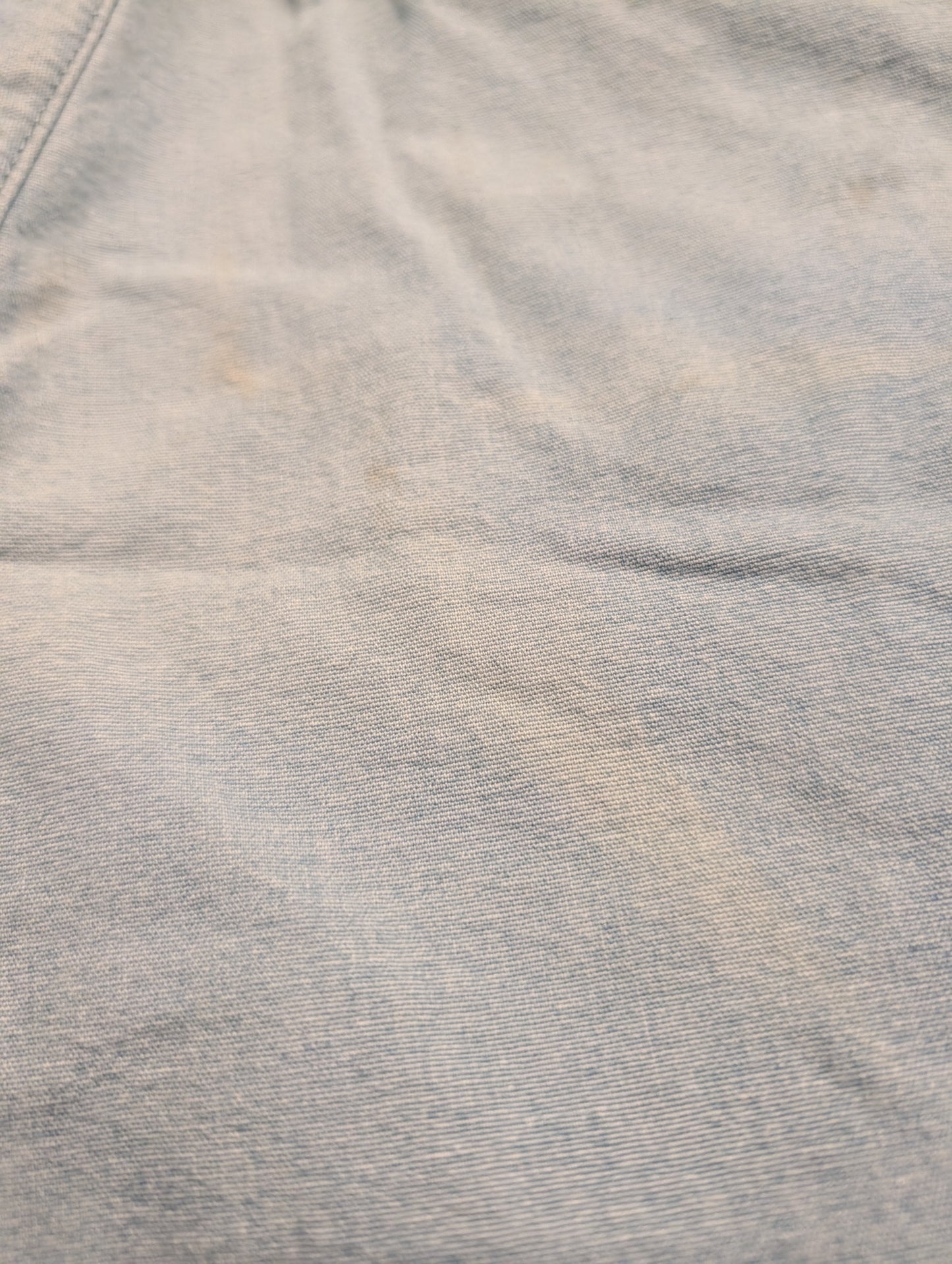 90s/Y2K Ralph Lauren Chaps Long Pleated Denim Cotton Shorts