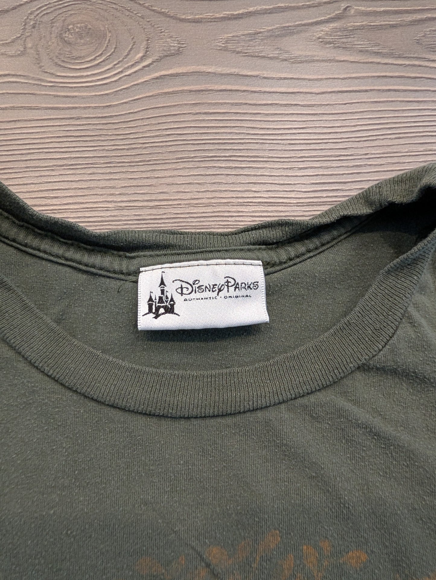 Mid 2000's Disney's Animal Kingdom Go Green Tree T shirt