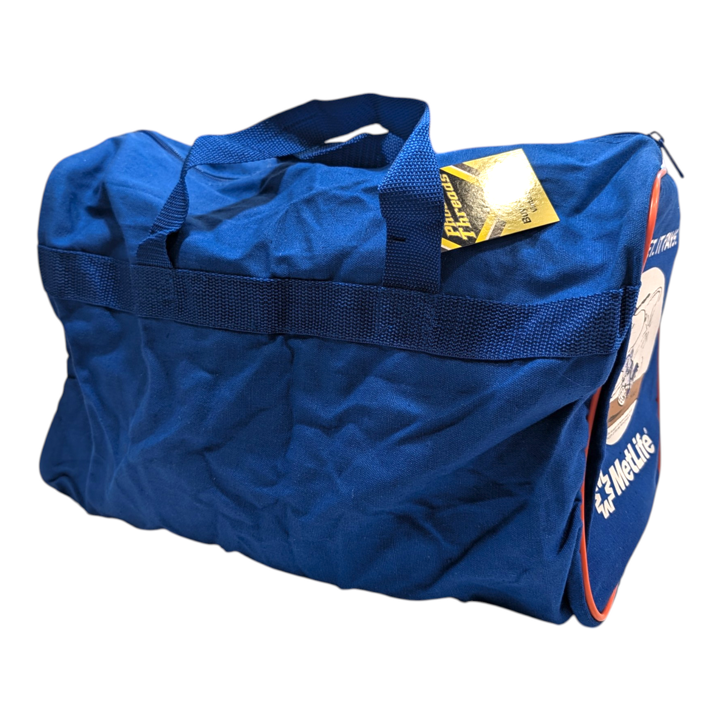 1994 MLB Mets with Snoopy Duffle Style Canvas Gym Bag